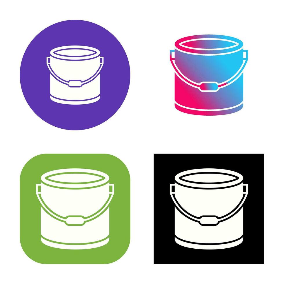 Paint Bucket Vector Icon