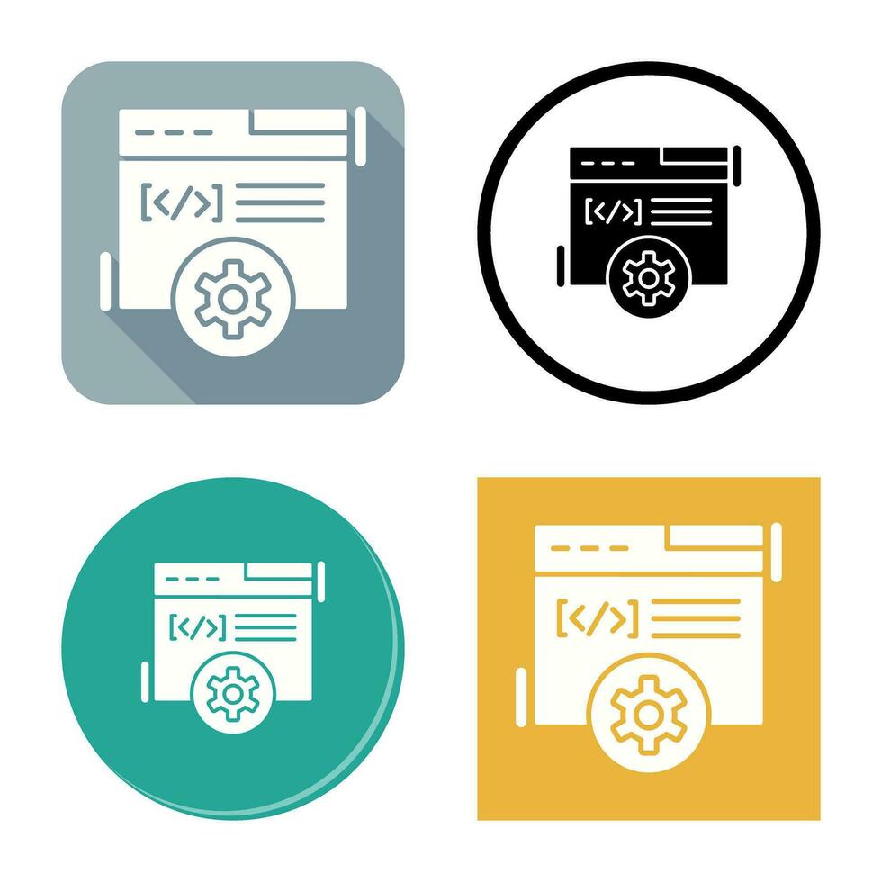 Web Development Vector Icon