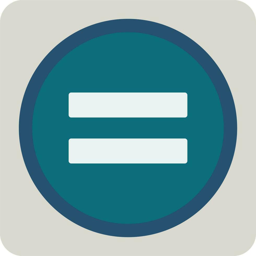 Equal Vector Icon