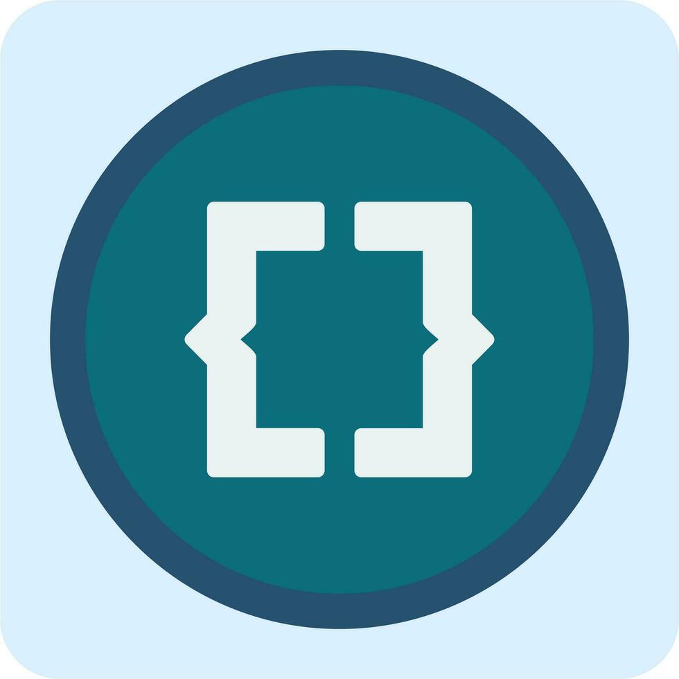 Brackets Vector Icon