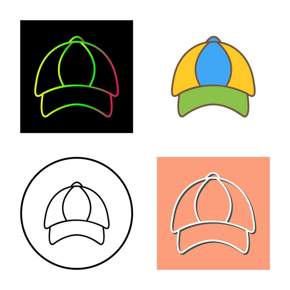 P Cap Vector Icon