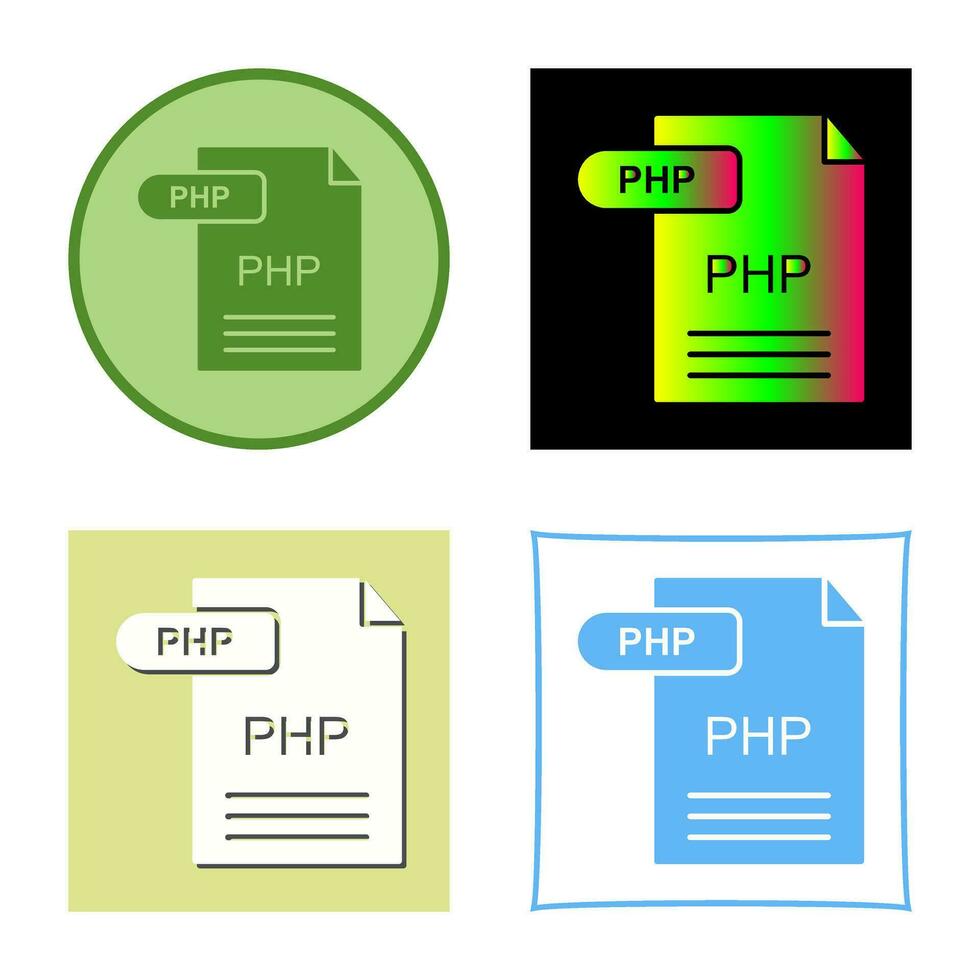 PHP Vector Icon