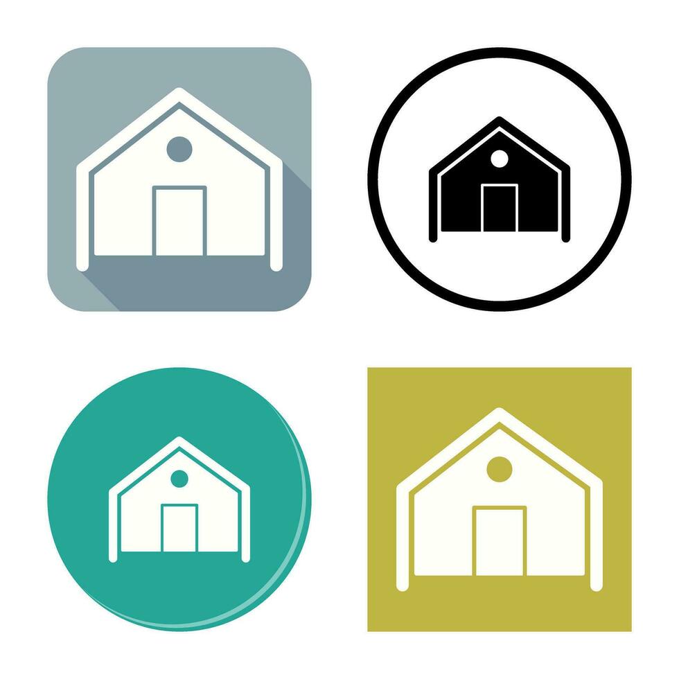 Tent Vector Icon
