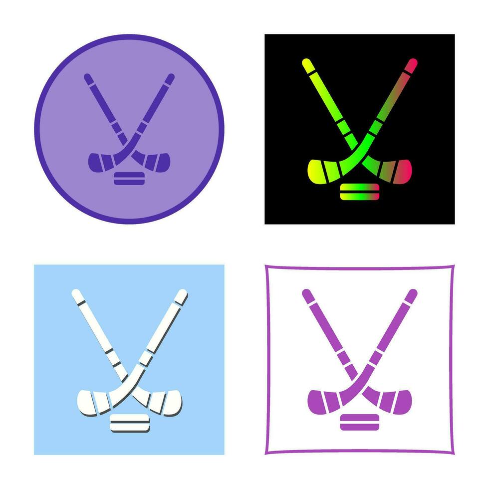 Ice Hockey Vector Icon