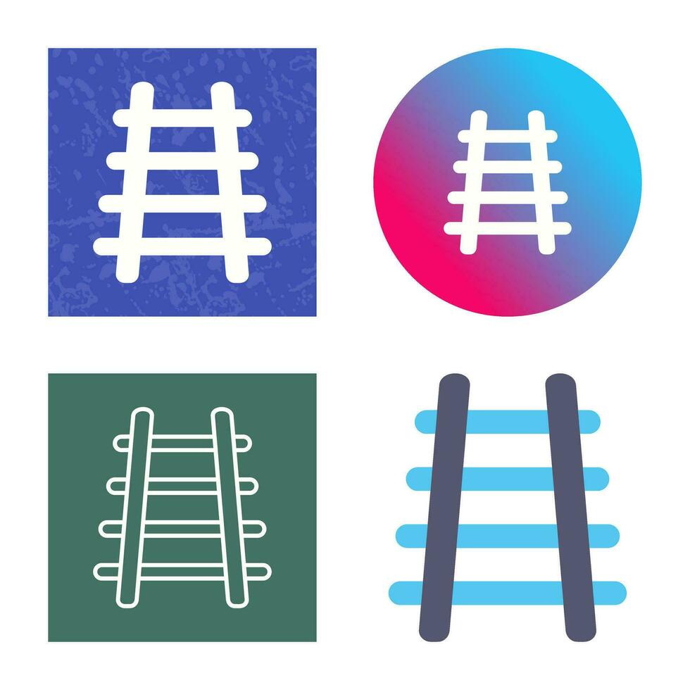 Train Tracks Vector Icon