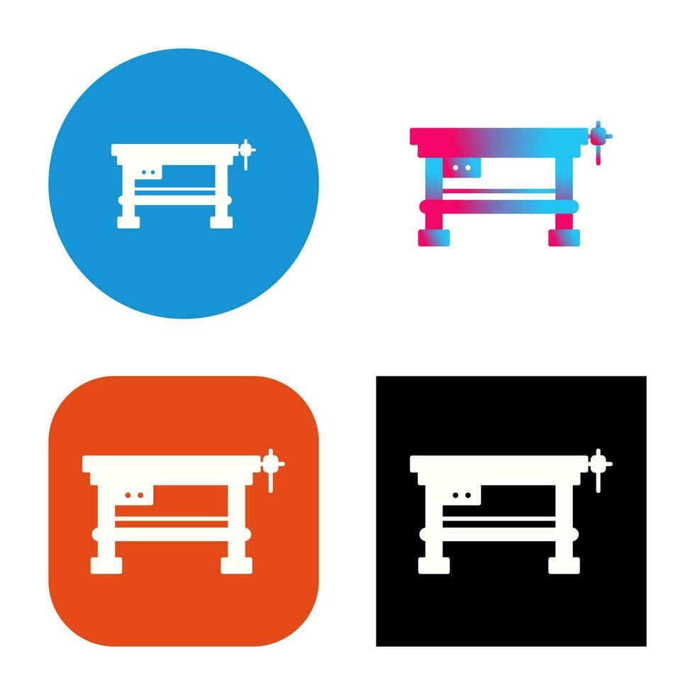 Work Bench Vector Icon