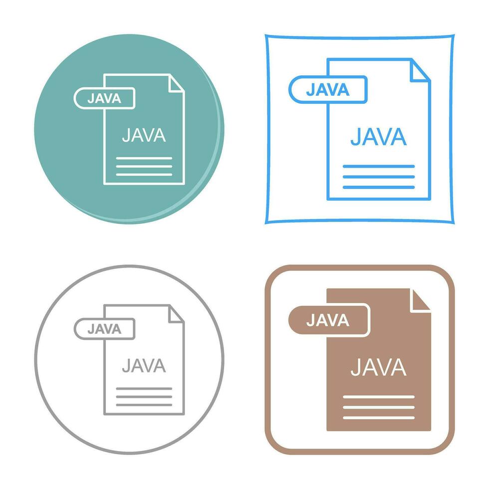 icono de vector de java 30948732 Vector en Vecteezy