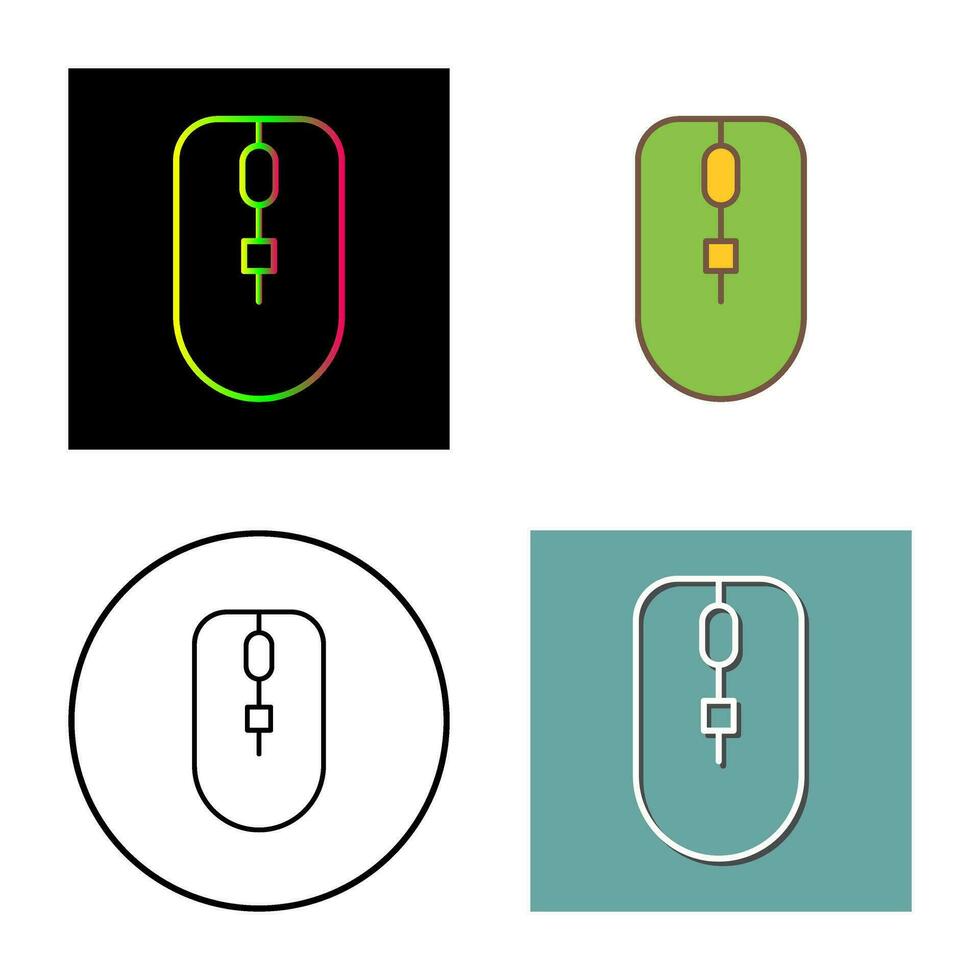 Unique Mouse Vector Icon