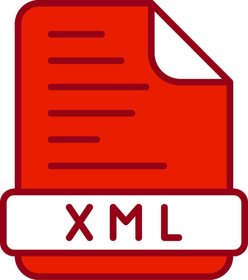 Xml Vector Icon