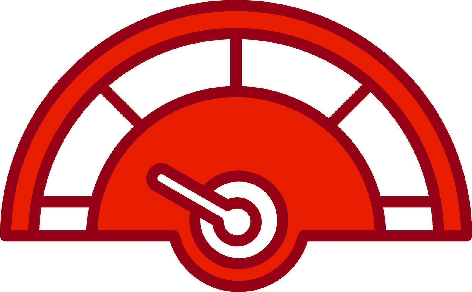 Low Speed Vector Icon