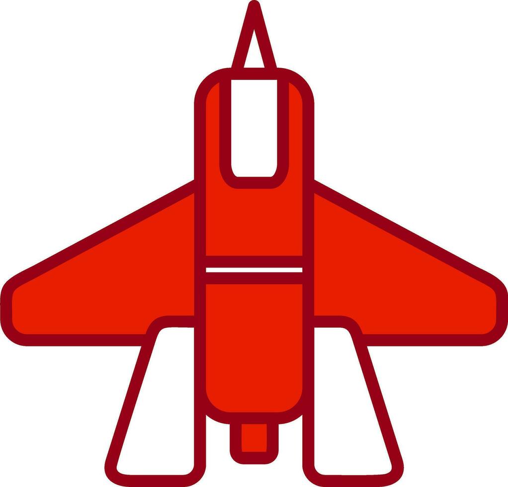 icono de vector de avión