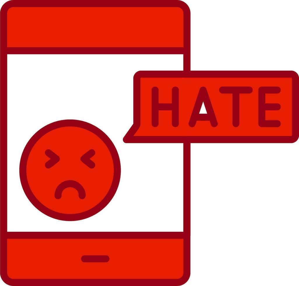 Hate Vector Icon