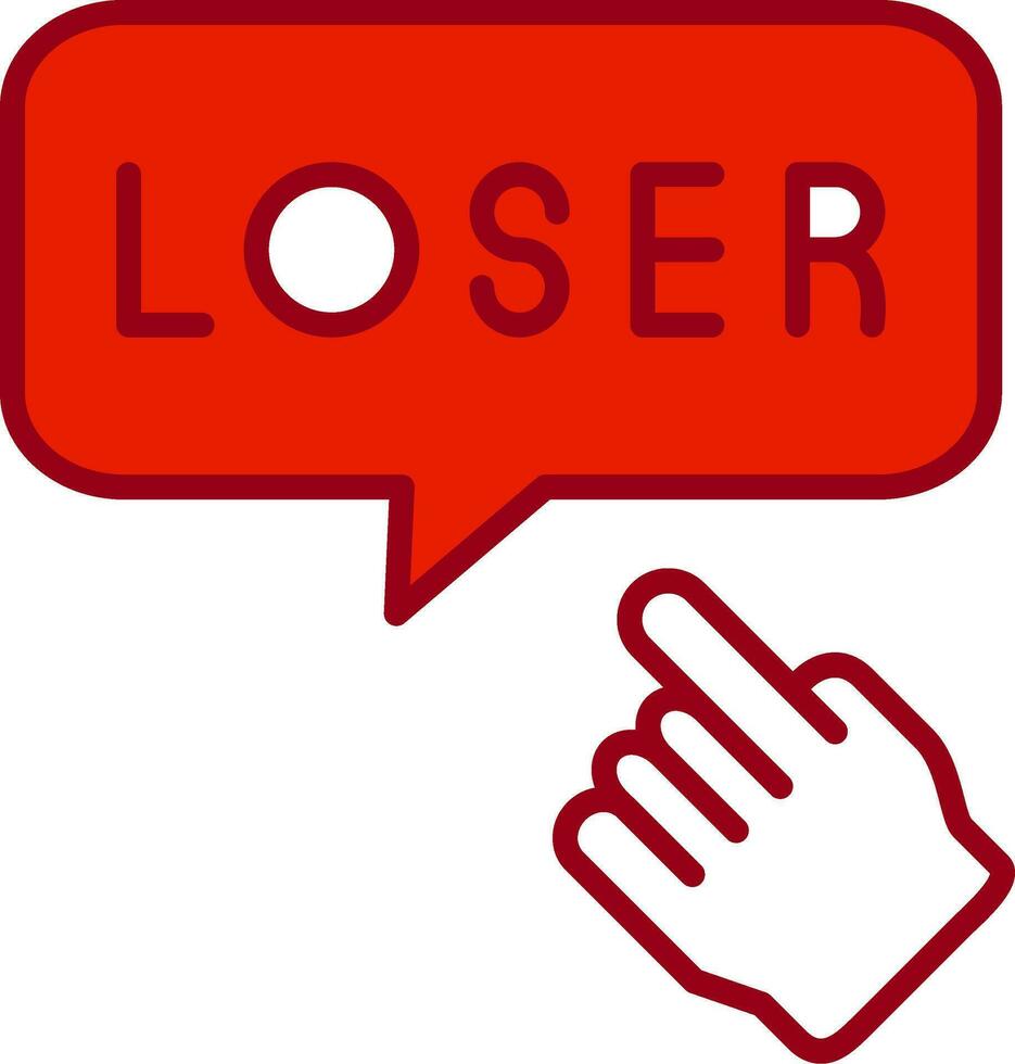 Loser Vector Icon