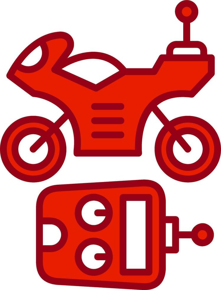 icono de vector de bicicleta