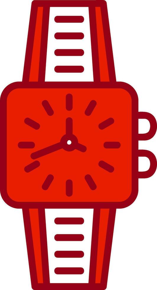 reloj, vector, icono vector