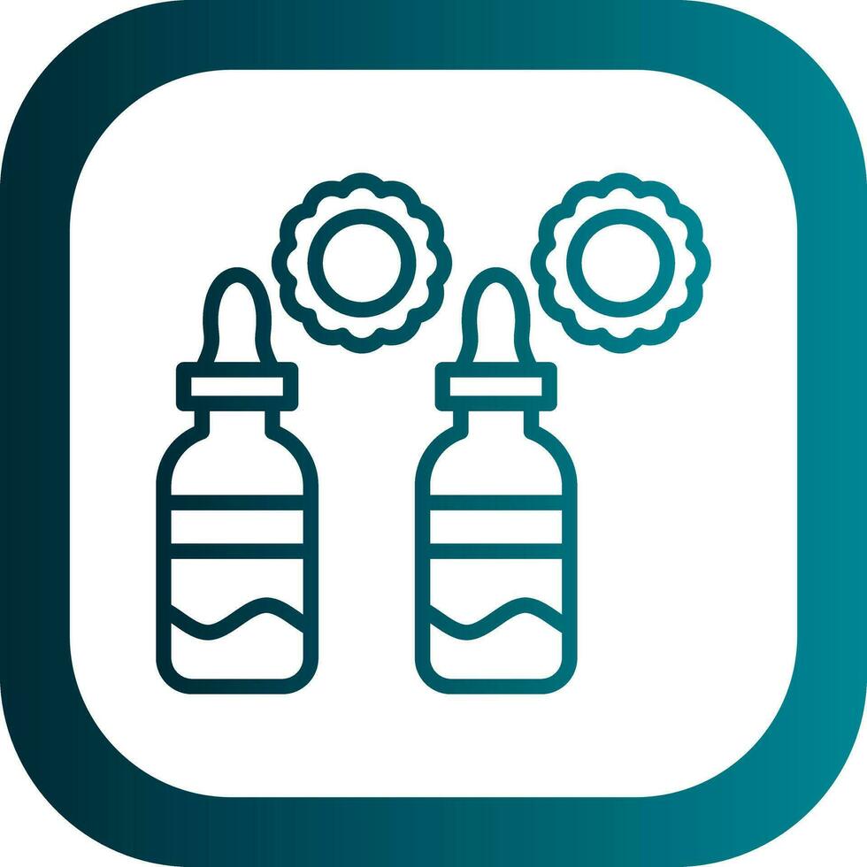 Essential Oils Vector Icon Design