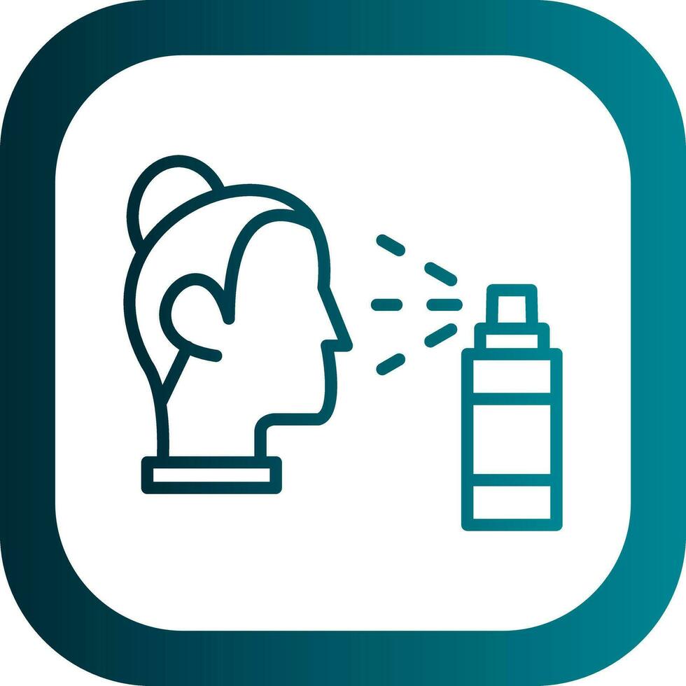 Face Mist Vector Icon Design