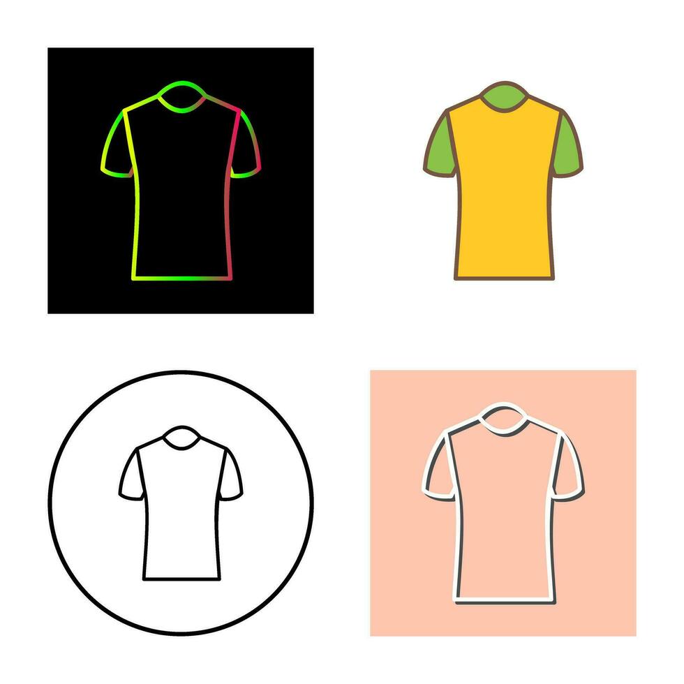 icono de vector de camisa de polo