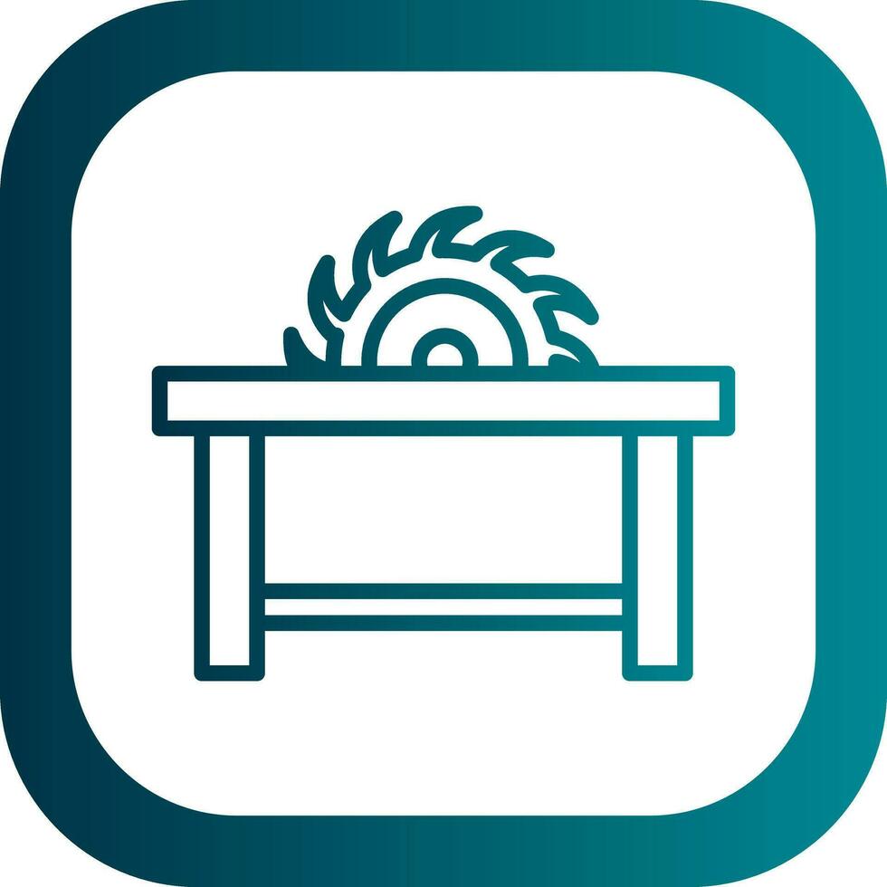 Sawmill Vector Icon Design