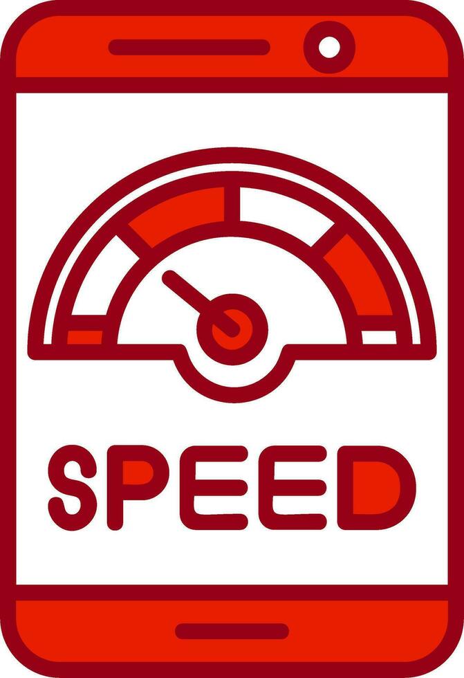 velocidad vector icono