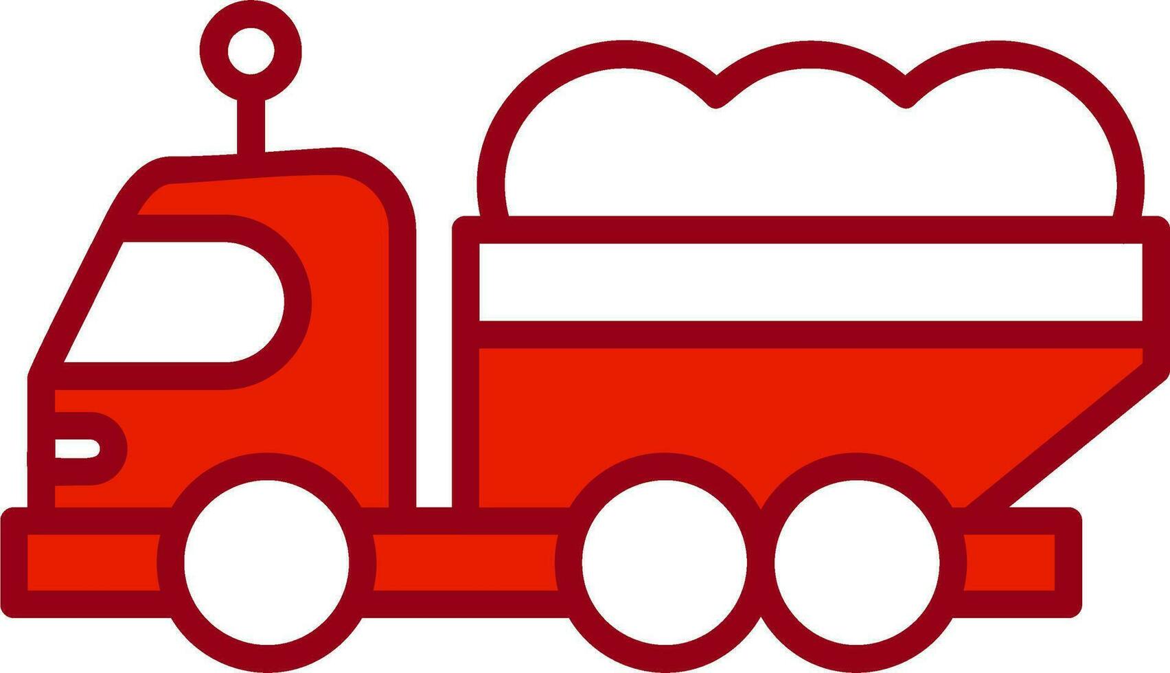 Dump Truck Vector Icon