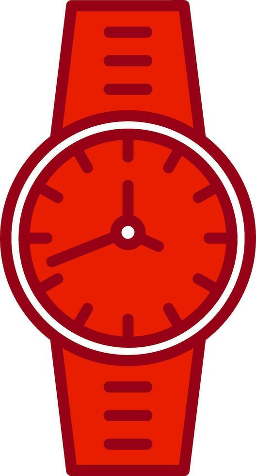 reloj, vector, icono vector