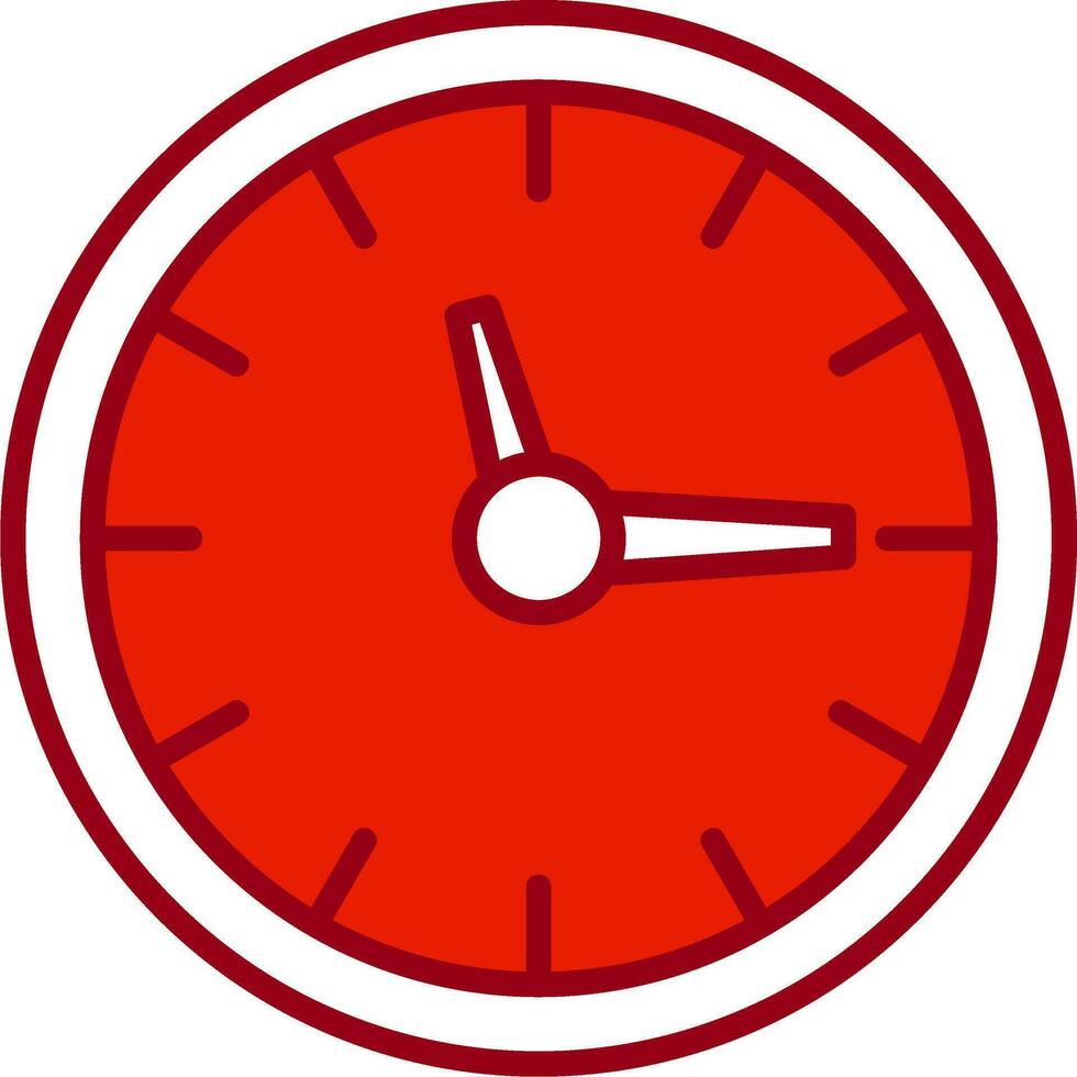 icono de vector de reloj