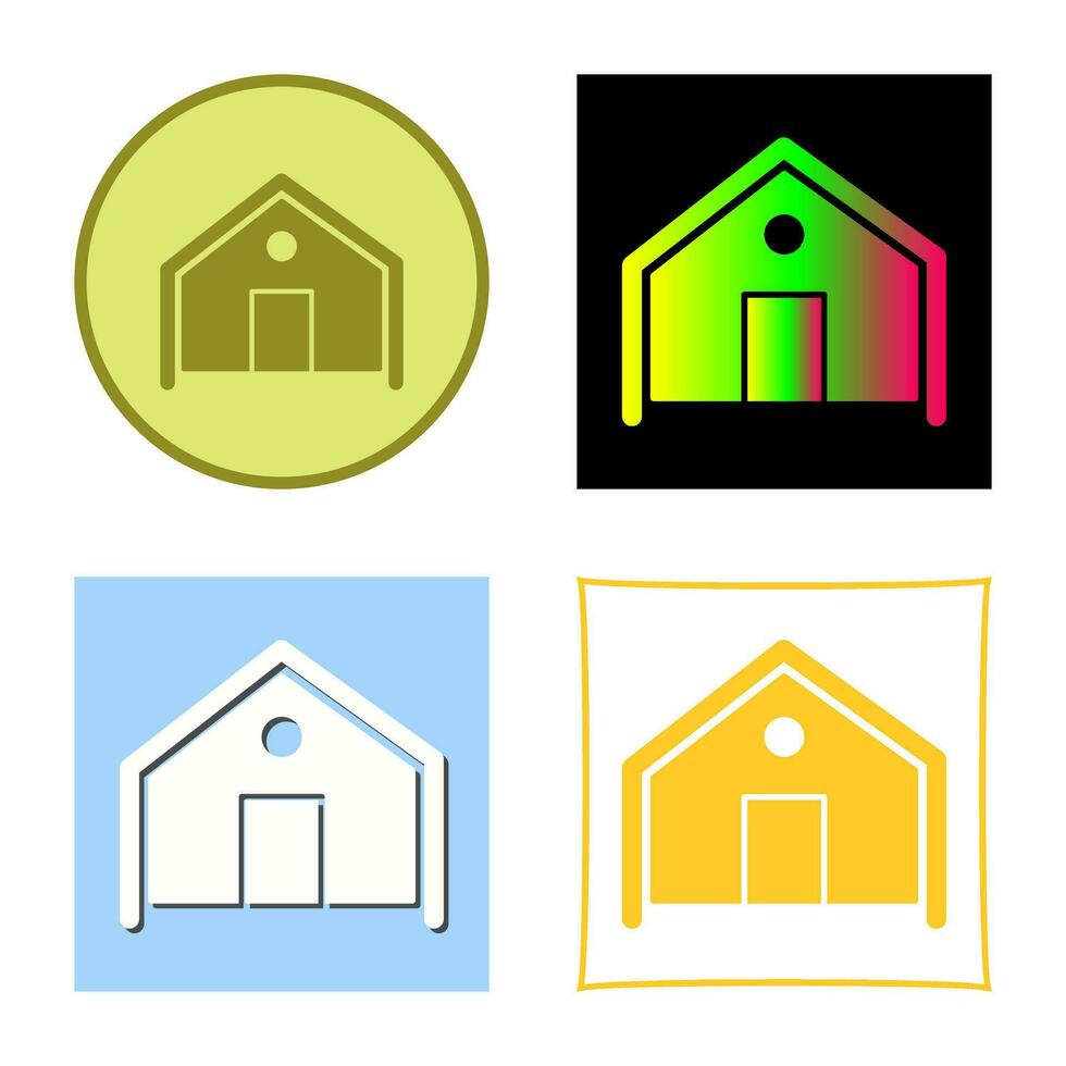 Tent Vector Icon