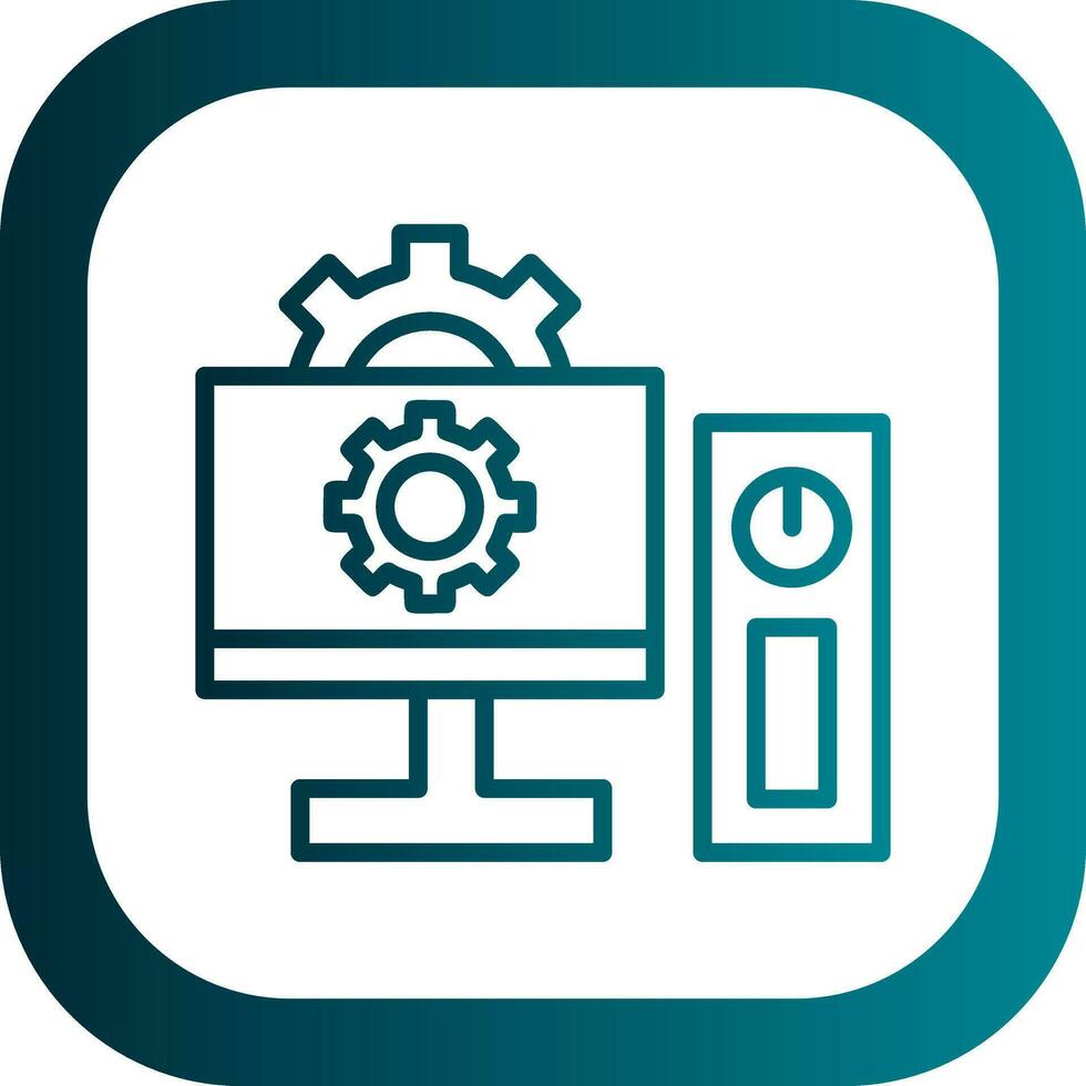 Desktop Vector Icon Design