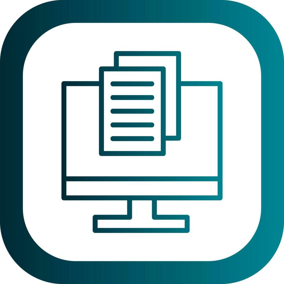 Desktop Vector Icon Design