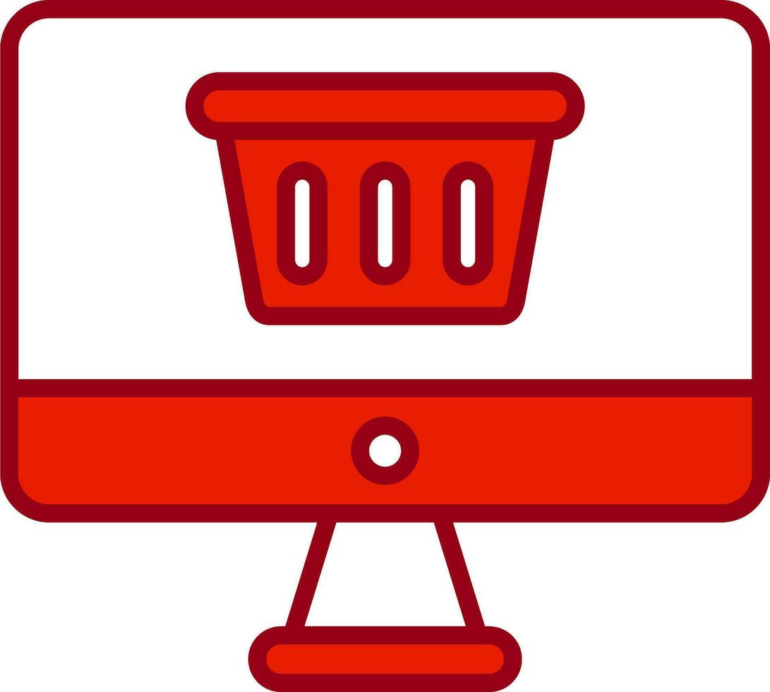 Online Shopping Vector Icon