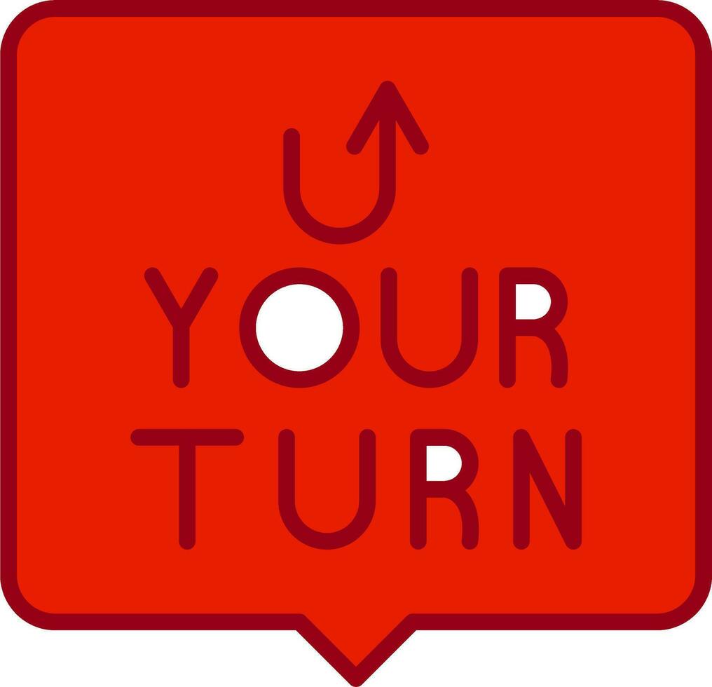 Your Turn Vector Icon