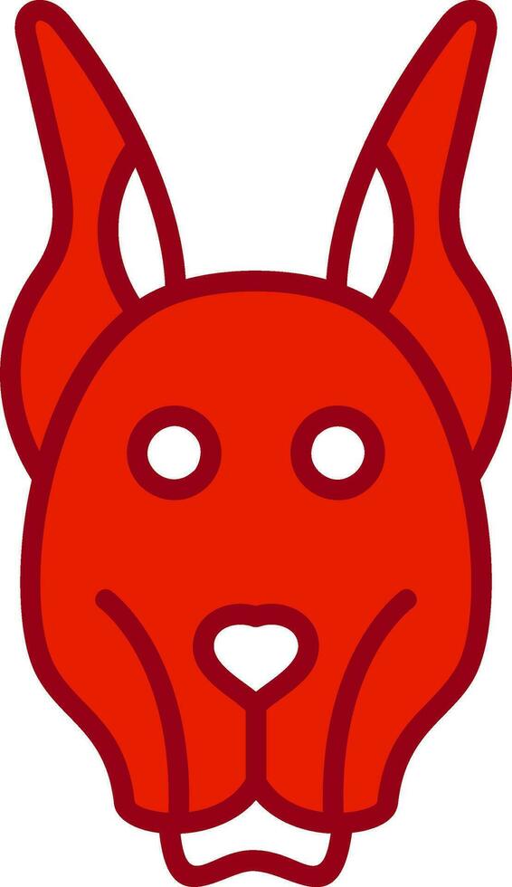 Doberman Vector Icon