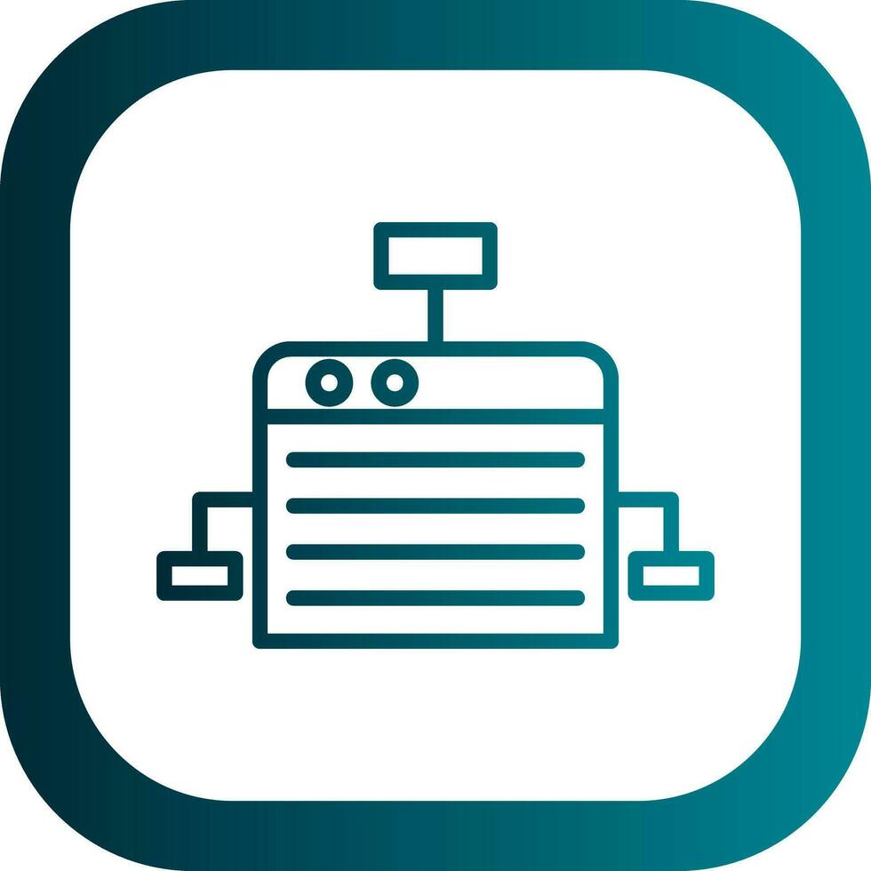 Website Vector Icon Design