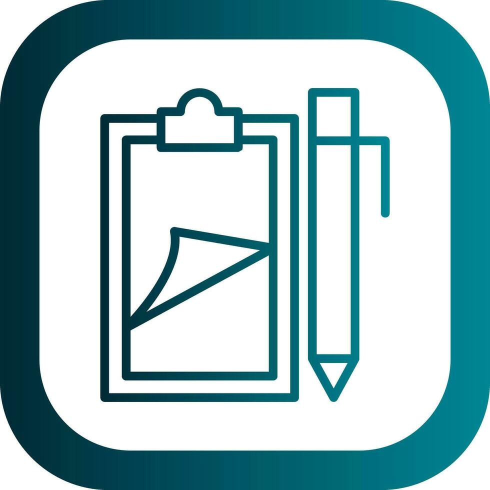 Clipboard Vector Icon Design