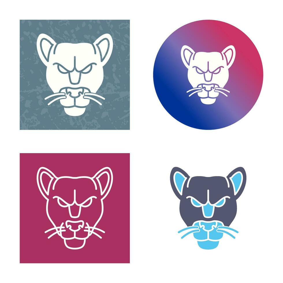 Black Panther Vector Icon