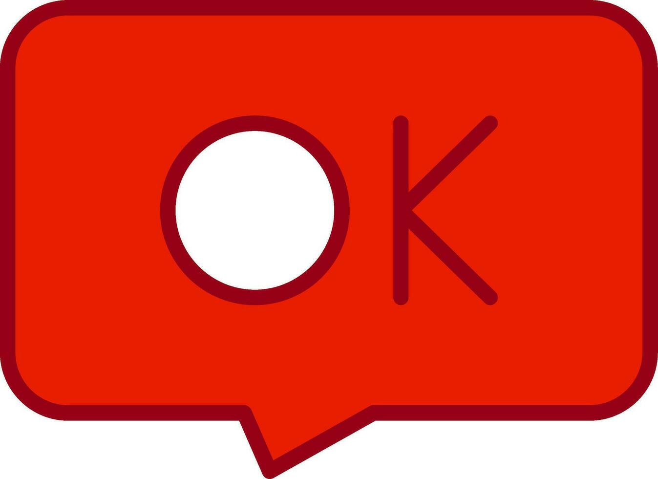 Ok Vector Icon