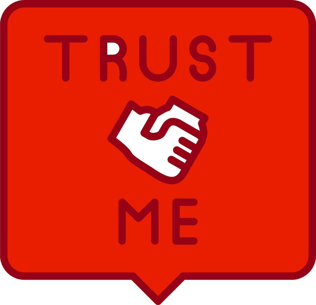 Trust Me Vector Icon