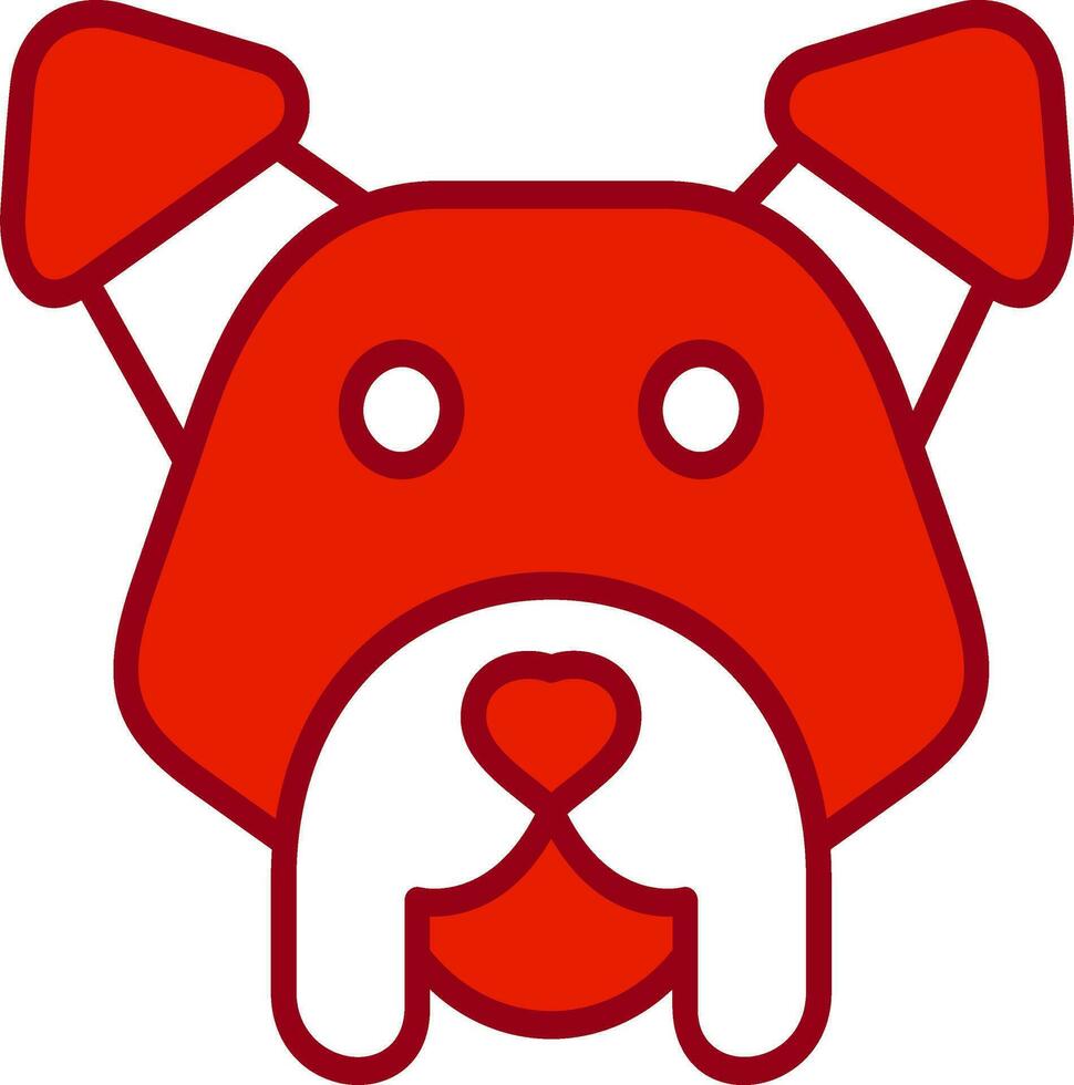 American Staffordshire Terr Vector Icon