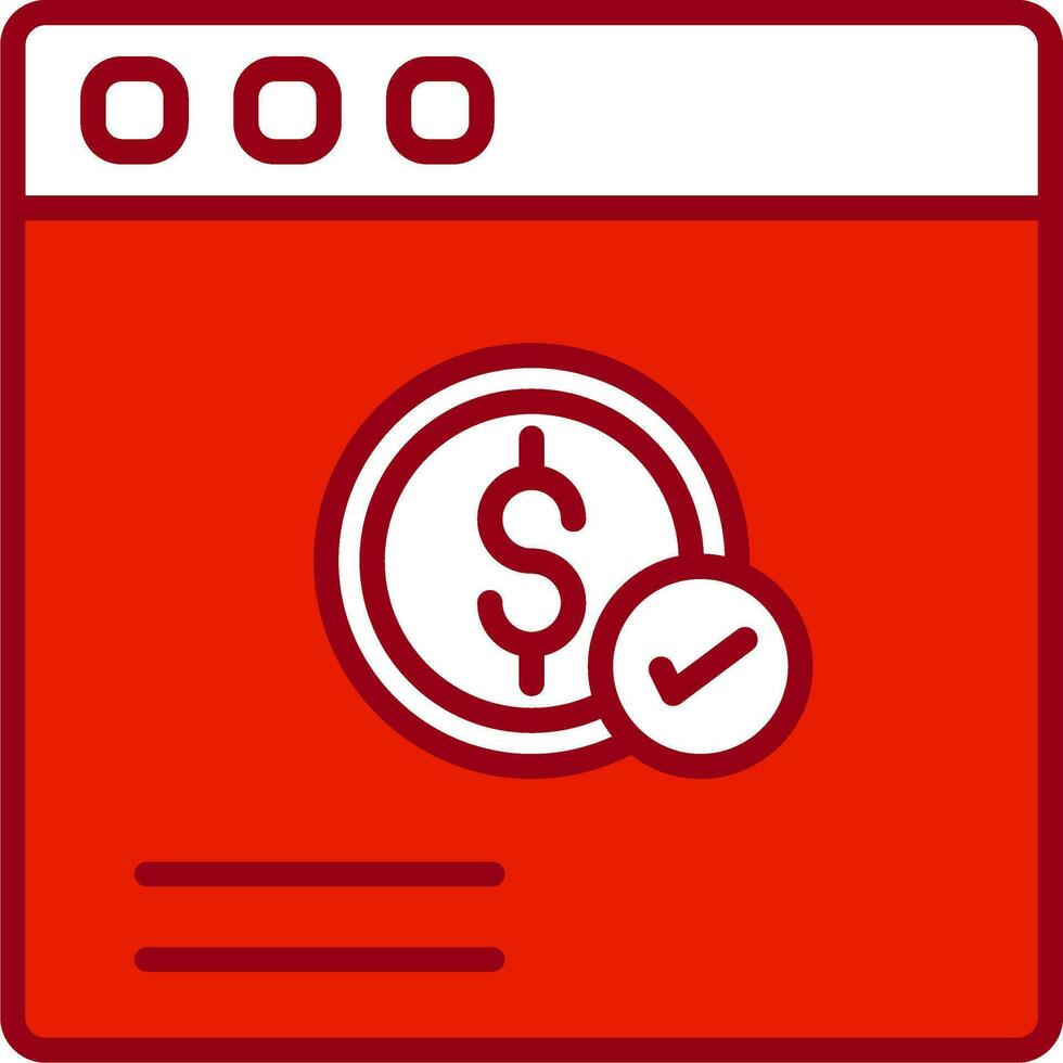 Online Payment Vector Icon