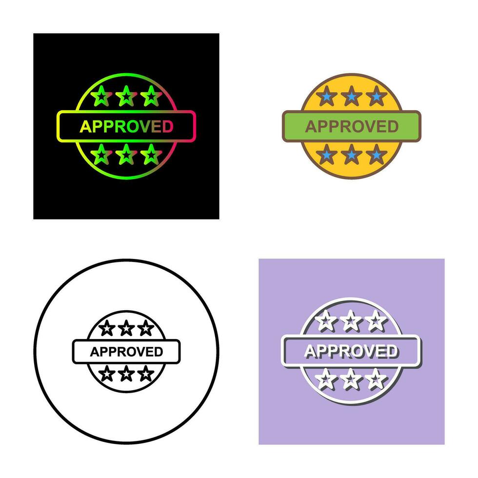 Approved Vector Icon