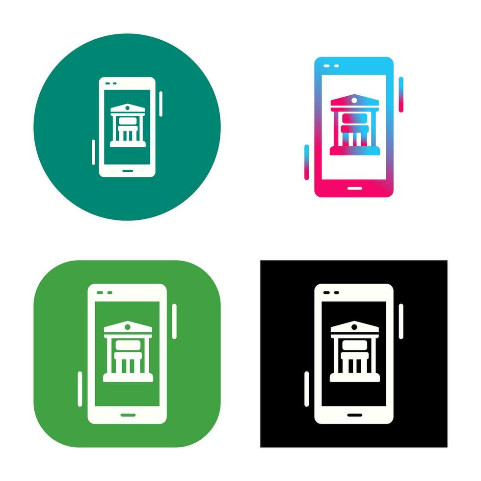 Online Banking Vector Icon