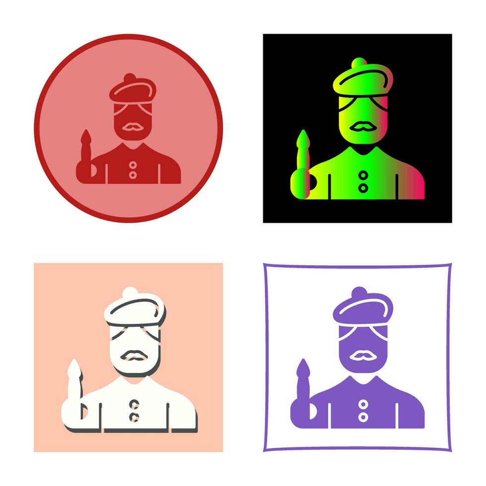 Artist Vector Icon