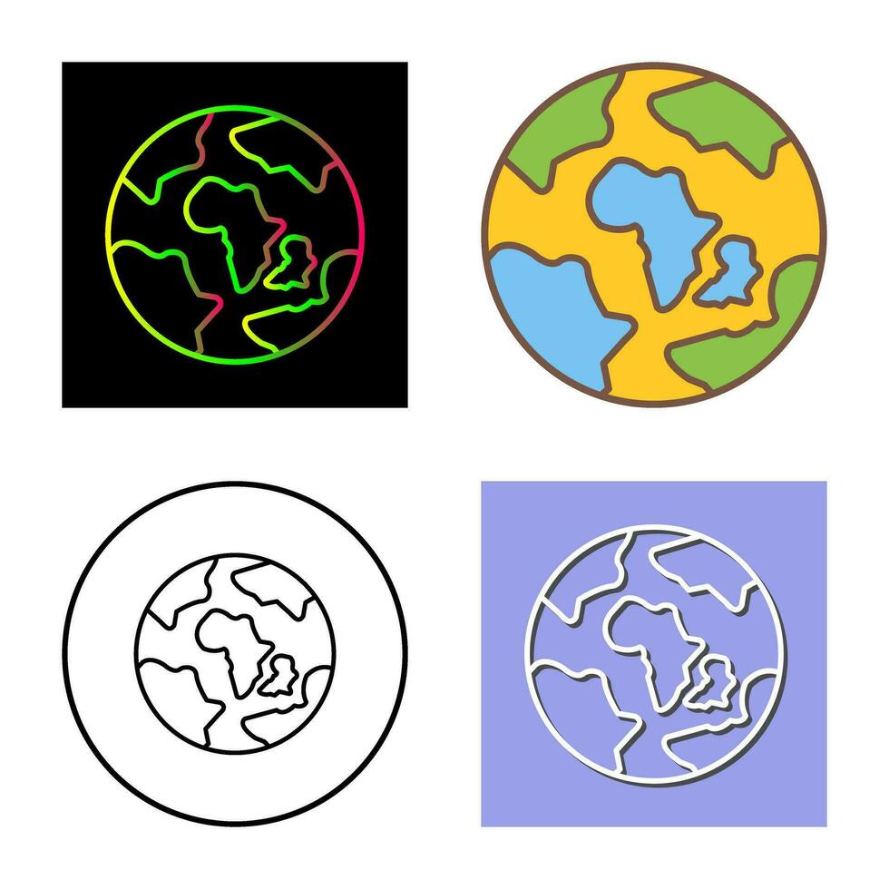 Earth Vector Icon
