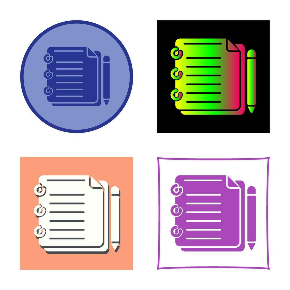 escribir icono vectorial vector