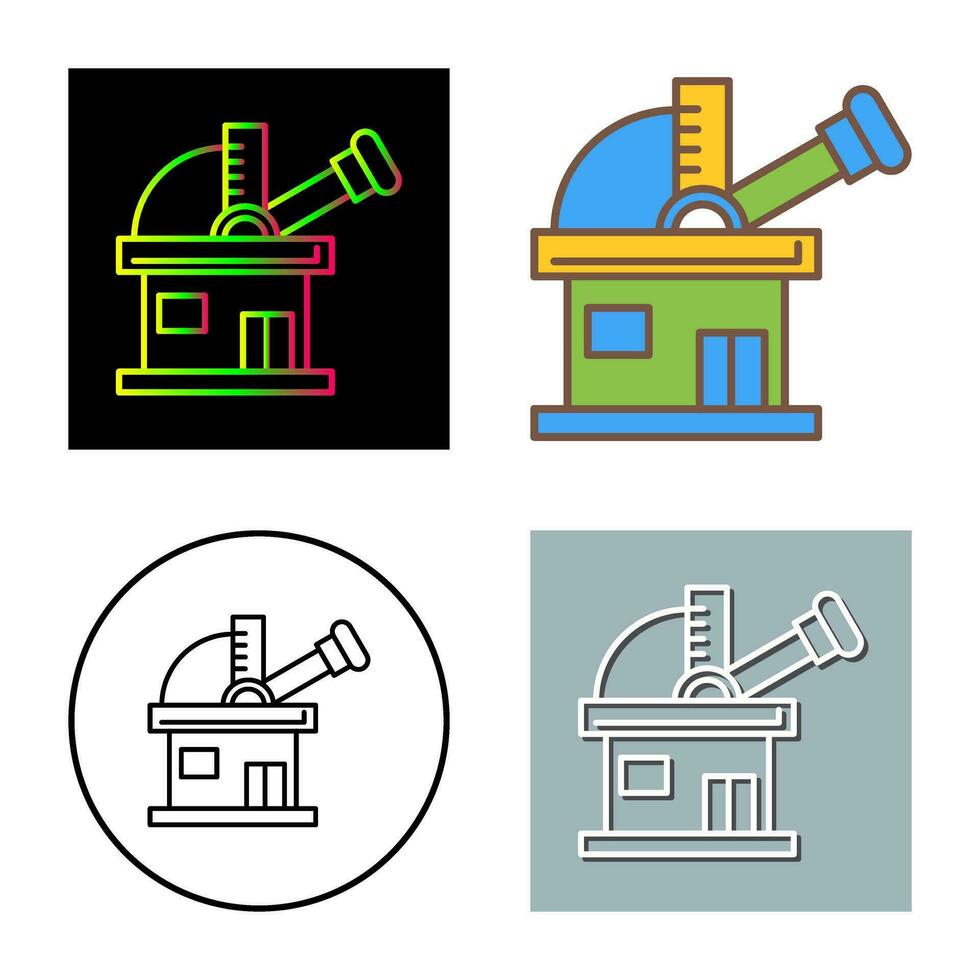 Observatory Vector Icon