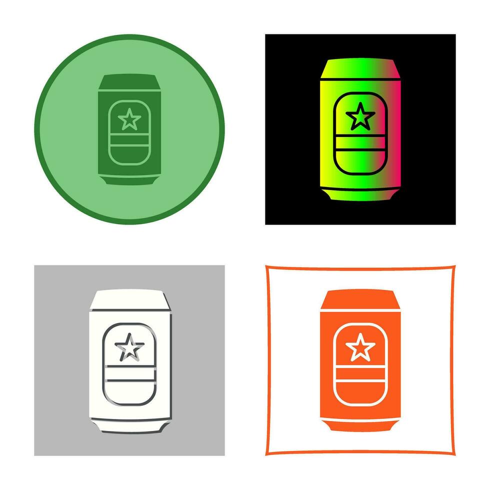 Beer Can Vector Icon