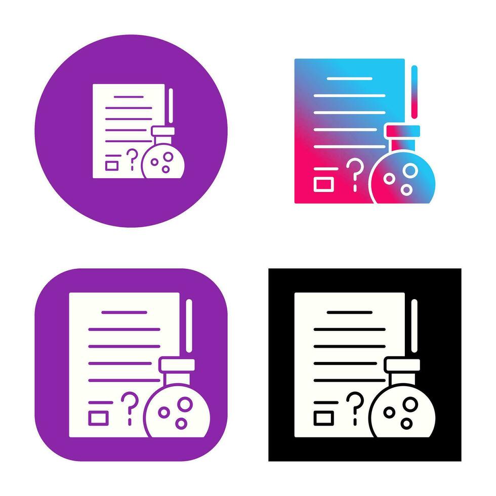 Hypothsis Vector Icon