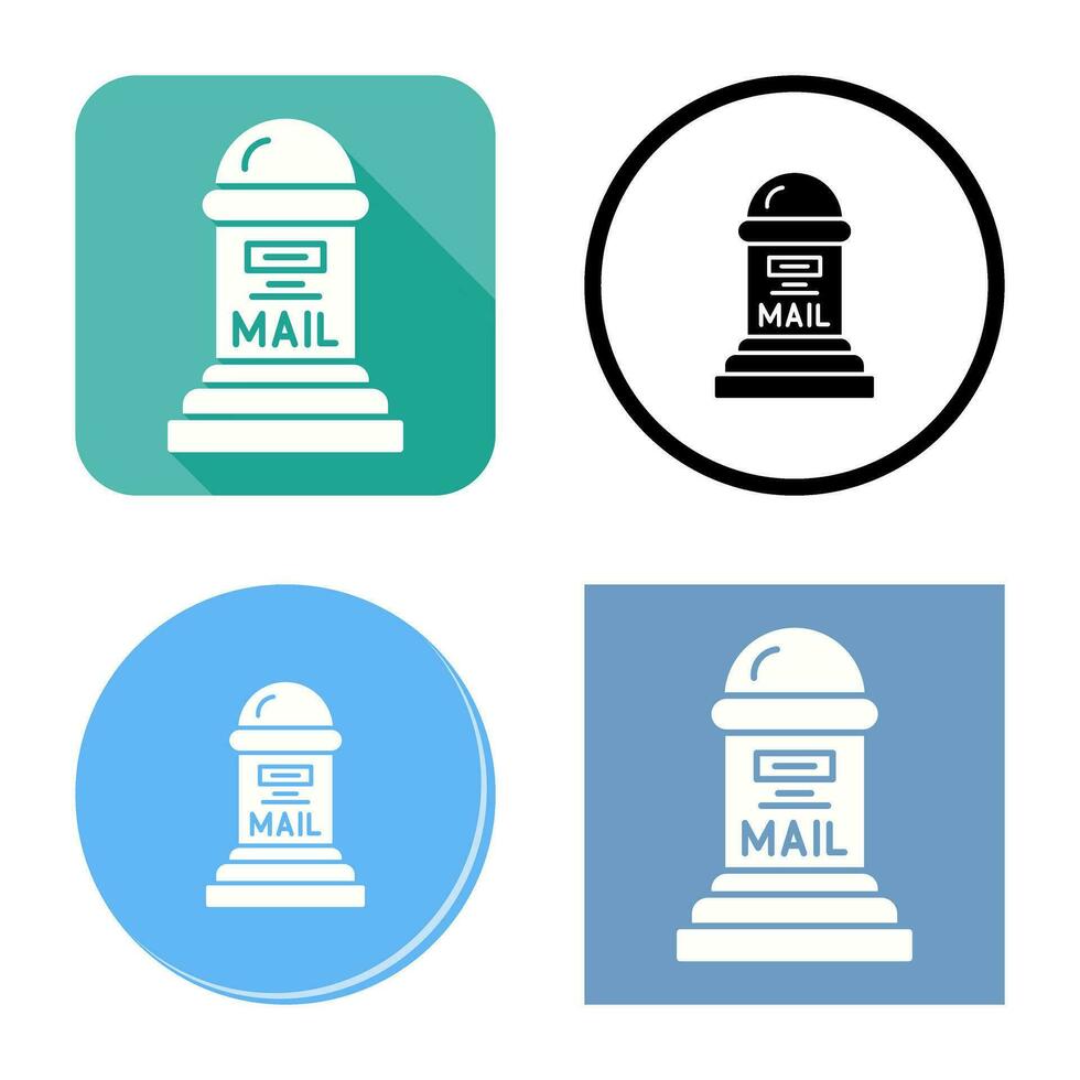 Mail Box Vector Icon