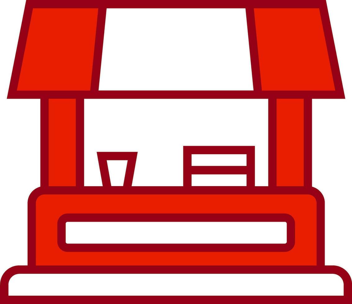 Food Stall Vector Icon